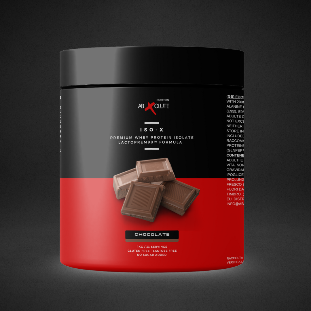 ISO-X — Proteine isolate premium al cioccolato