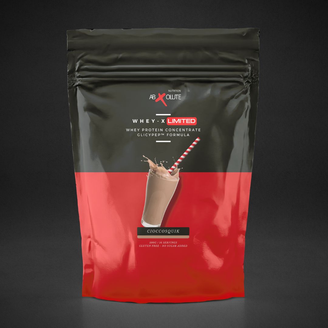 WHEY-X — Proteine whey concentrate con Glycipep™