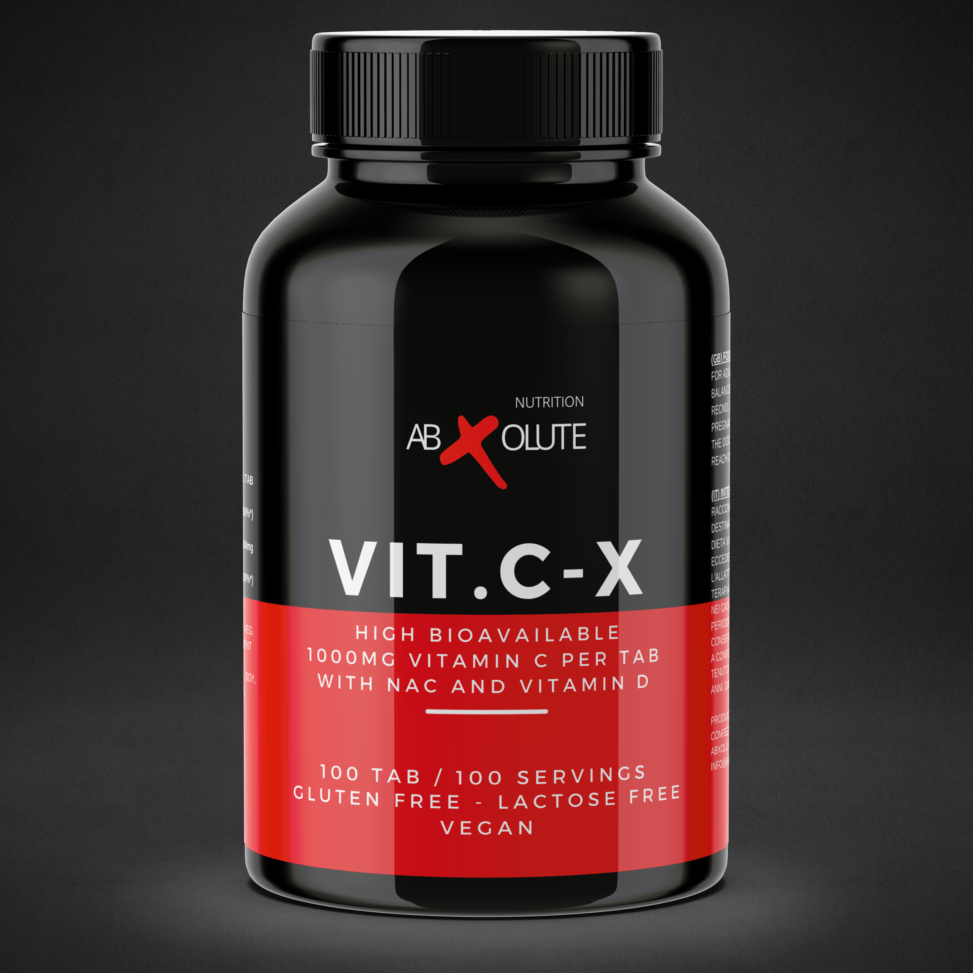 VIT.C-X PRO - Il tuo alleato quotidiano per una salute ottimale e un sistema immunitario forte (100TAB)